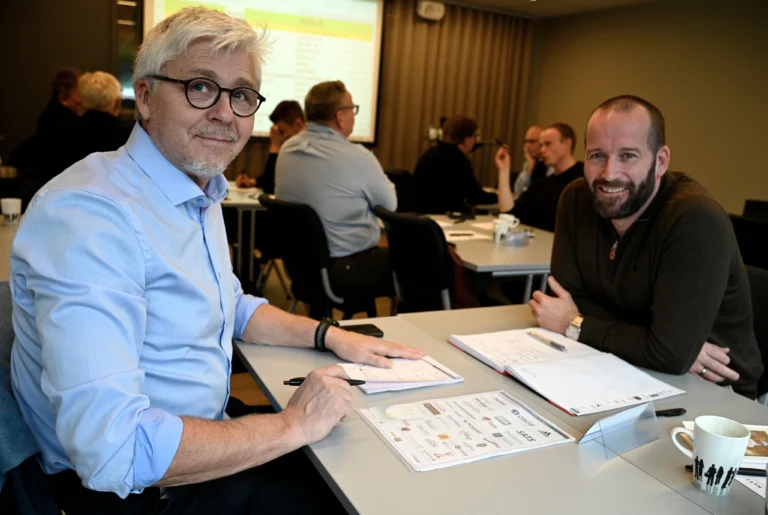 Bilde av en møtebørs i Forretningsnettverket